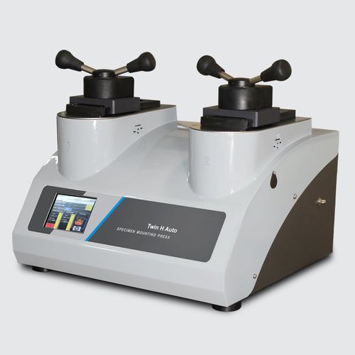 Automatic mounting press - TEKNIPRESS TWIN H AUTO - TECNIMETAL - for metallographic samples / hot / hydraulic