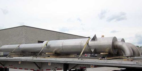 Exhaust muffler - Engine  - dB Noise Reduction - tubular
