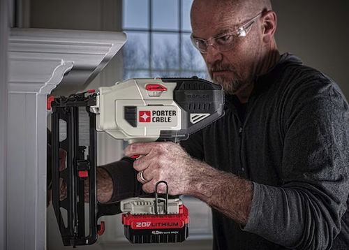 Porter cable battery discount powered nail gun