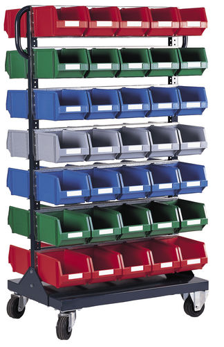 Storage cart - 785 x 540 x 1400 mm | RBF-3 - Plastipol, s.a. - metal / shelf / multipurpose
