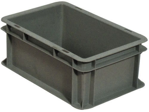 Plastic crate - EU-3212L - Plastipol, s.a. - storage / stacking / standard