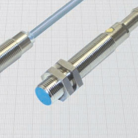 Inductive proximity sensor - DCA12/4609KS3GD - BDC ELECTRONIC S.r.l. - electromagnetic / cylindrical / M12
