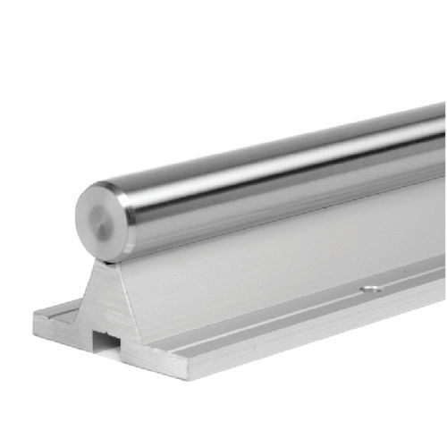 Aluminum shaft - ETSN series - Exxellin Linear GmbH & Co. KG - precision / with flange / supported