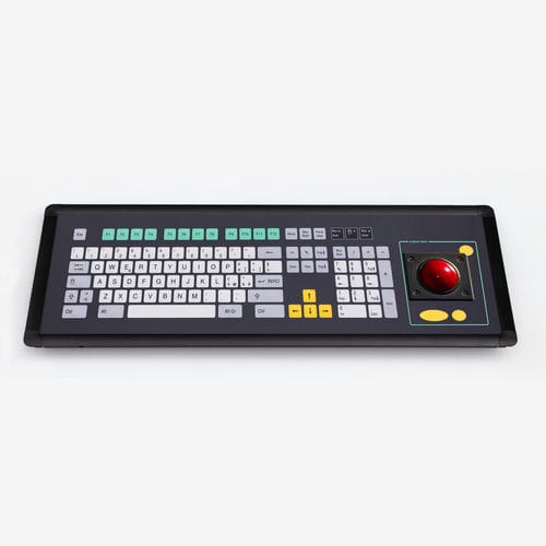 Panel-mount keyboard - KT-101-I-51 - k-tronic S.r.l. - membrane / with 3 mouse keys / 101-key