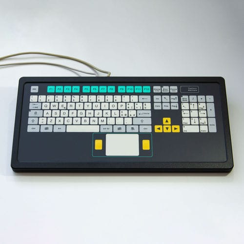 Desktop keyboard - KT-105-T-04 - k-tronic S.r.l. - with mechanical keys / membrane / with Fn key