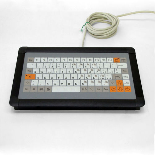 Panel-mount keyboard - kt-84-i-43 - k-tronic S.r.l. - membrane / 84-key / industrial