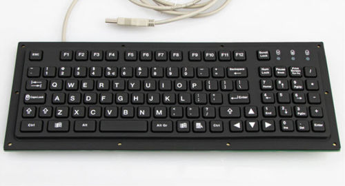 Panel-mount keyboard - KT-99-GSR-03 - k-tronic S.r.l. - with mechanical keys / 99-key / industrial
