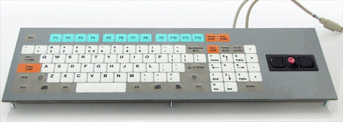 Panel-mount keyboard - KT-96-R-05 - k-tronic S.r.l. - with mechanical keys / membrane / 96-key