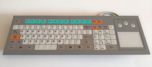 Panel-mount keyboard - KT-96-R-04 - k-tronic S.r.l. - with mechanical keys / membrane / 96-key