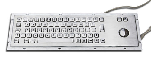 Panel-mount keyboard - KT-65-GIX-01 - k-tronic S.r.l. - with mechanical keys / with Fn key / with 2 mouse keys