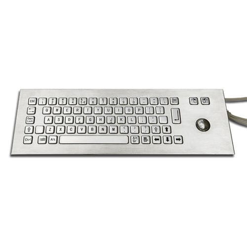 Panel-mount keyboard - KT-65-GIX-02 - k-tronic S.r.l. - with mechanical keys / with Fn key / with 2 mouse keys