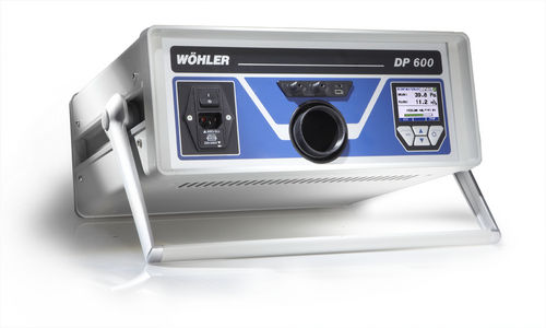 Differential pressure decay leak tester - ± 7.000 Pa / 0,00 - 10,00 Nm³/h | Wöhler DP 600 - Wöhler - fireplace