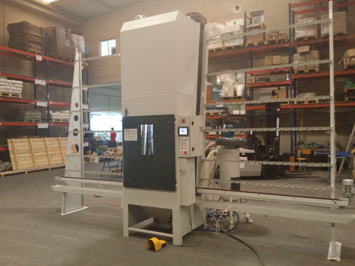 Suction blast cabinet - SV3000 WITH PLC - AB SHOT TECNICS - automatic