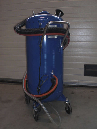 Manual sandblasting machine - SHOT-1 - AB SHOT TECNICS - pressure / mobile