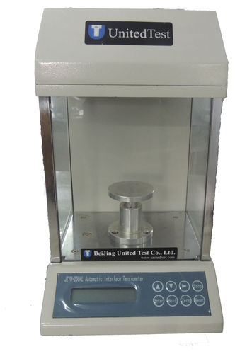 Surface and interfacial tension measurement tensiometer - 0 - 199.9 mN/m | JZYW－200A   - Beijing United Test Co., Ltd.