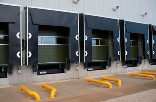 Loading dock wheel-guide - Hidrotiltai