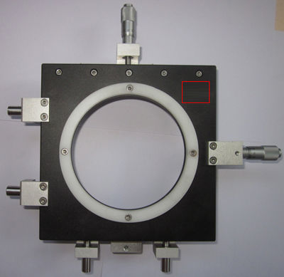 Manual positioner - LH100-XY - MPositioning Co., Ltd. - linear / XY / analog