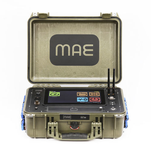 Digital data acquisition system - MS20 - M.A.E. S.r.l. - with data recording system / rugged / battery-powered
