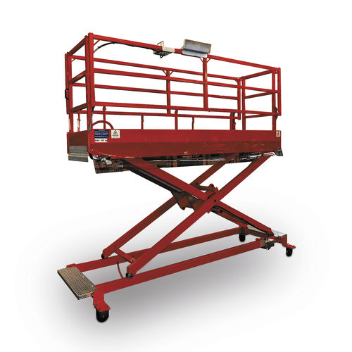 Mobile scissor lift - Pint'UP®  - ASTRA - pneumatic / for industrial applications