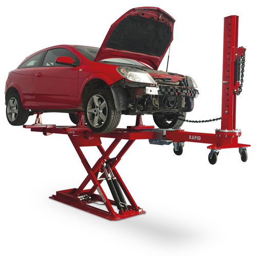 Vehicle maintenance lift table - AB1000-RAPID® - ASTRA - scissor / electro-hydarulic / stationary