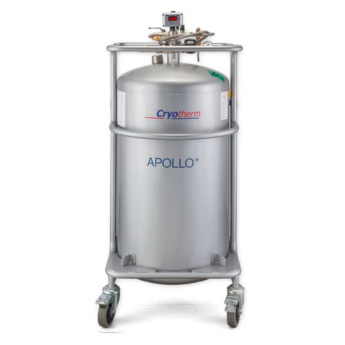 Stainless steel vessel - APOLLO Series - KGW-ISOTHERM Karlsruher Glastechn. Werk Schieder GmbH - cryogenic / liquid nitrogen storage / vacuum
