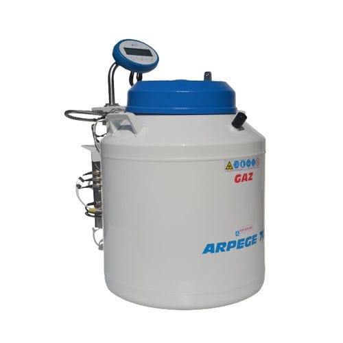 Aluminum vessel - ARPEGE  - KGW-ISOTHERM Karlsruher Glastechn. Werk Schieder GmbH - cryogenic / lightweight / vacuum