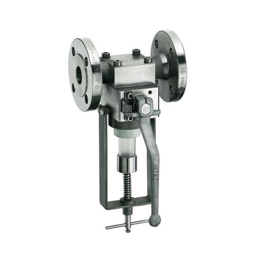 Ball valve - K740 - KLINGER-SCHÖNEBERG GmbH - lever / sampling / threaded