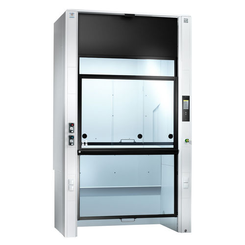 Distillation fume cupboard - EXPLORIS - Köttermann GmbH - laboratory / walk-in / acid-resistant