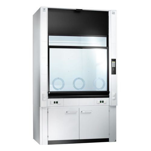 Fume extraction cupboard EXPLORIS® Köttermann GmbH & Co KG floor