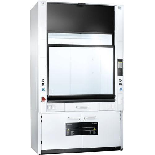 Laboratory fume cupboard - EXPLORIS® - Köttermann GmbH - chemical / exhaust / for distillation