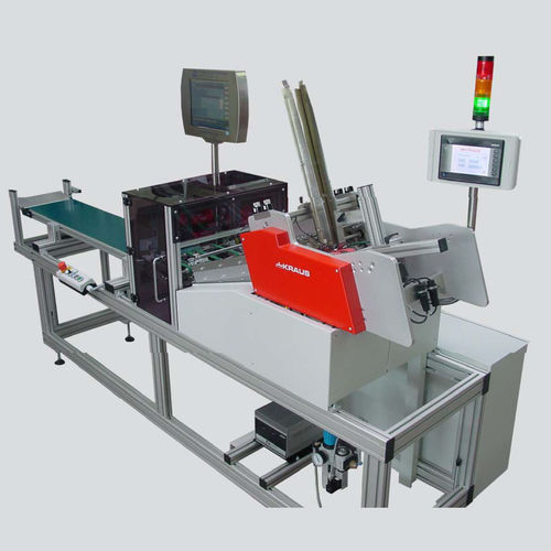 Box inspection line - Kraus Maschinenbau GmbH - for pharmaceutical products