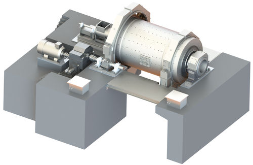 Ball grinding mill - Kurimoto Ltd. - horizontal / wet grinding / for the chemical industry