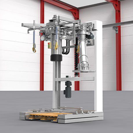 Big-bag filling station - Weber Waagenbau und Wägeelektronik GmbH