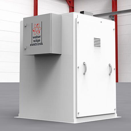 Electronic weigher - Weber Waagenbau und Wägeelektronik GmbH - for loaders