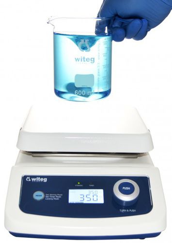 Magnetic laboratory stirrer - MS Series - WITEG Labortechnik GmbH - digital / for pharmaceutical products / benchtop