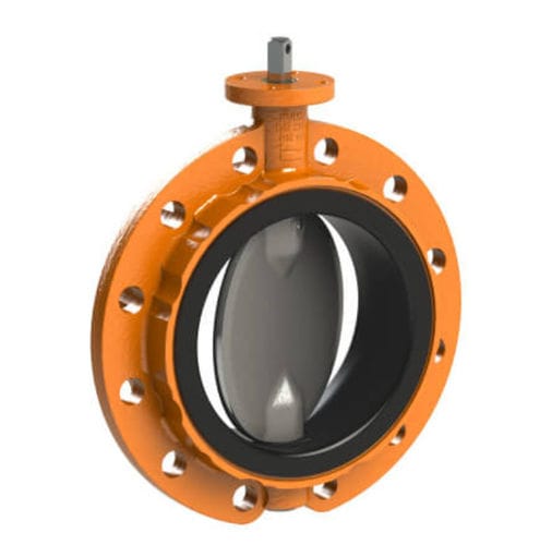 Butterfly valve - EVML - Wouter Witzel EuroValve B.V. - pneumatically-operated / electrically-actuated / hydraulically-operated