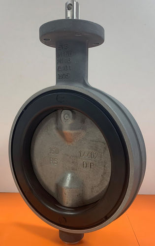 Butterfly valve - EVS - Wouter Witzel EuroValve B.V. - lever / aluminum / aluminium