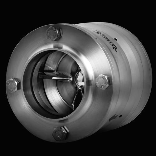 Hygienic check valve - YSV - Ygros SRL - springless / for water / for gas