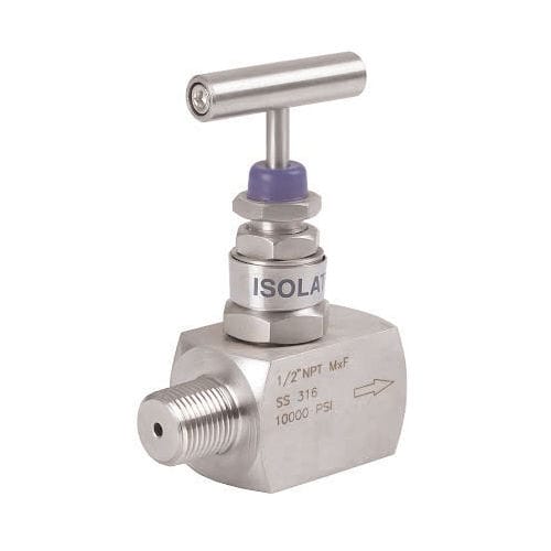 High-pressure valve - V95.20 - Metalurgica Zaes S.L. - needle / manual / flow control