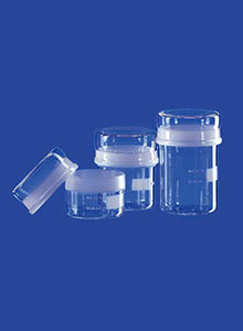 Weighing bottle - ø 75 x 95 mm - LENZ Laborglas GmbH & Co. KG - borosilicate glass