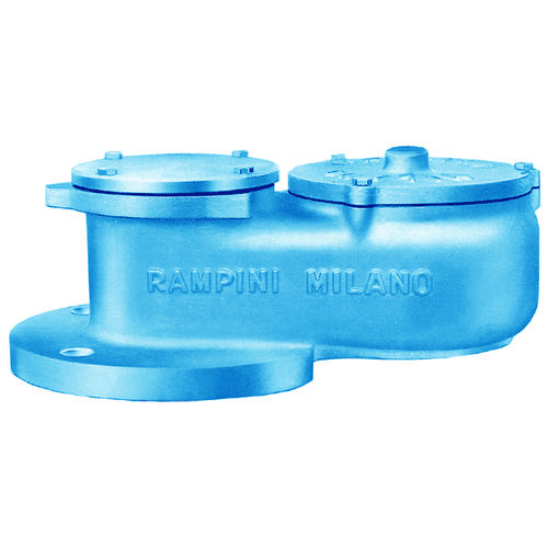 Vacuum relief valve - 102 series - Rampini S.r.l. - diaphragm / flange