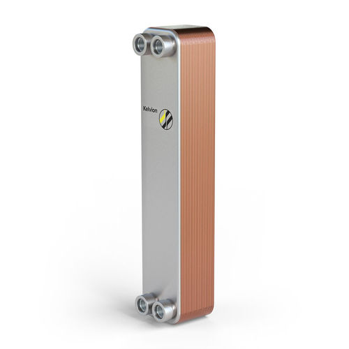 Brazed plate heat exchanger - GBS - Kelvion Holding GmbH - copper / nickel / compact