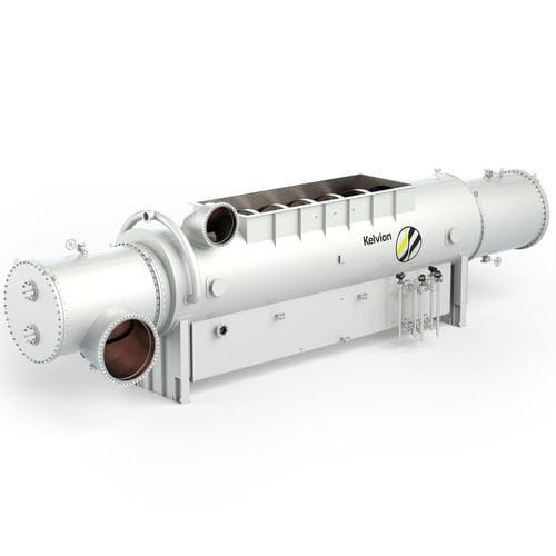 Shell and tube heat exchanger - Kelvion Holding GmbH - water/oil / gas/liquid / copper