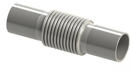 Metal pipe expansion joint - HWA - Dieter A. Roth GmbH - round / weld-on / axial