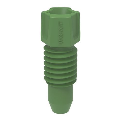 PFA fitting - 107061 - S.C.A.T. Europe GmbH - for chemicals / screw-in / UNF