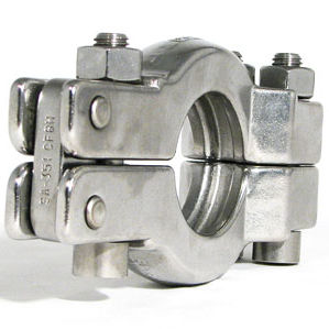 Stainless steel hose clamp - ASME VIII - STAHLCON GmbH - T-Bolt