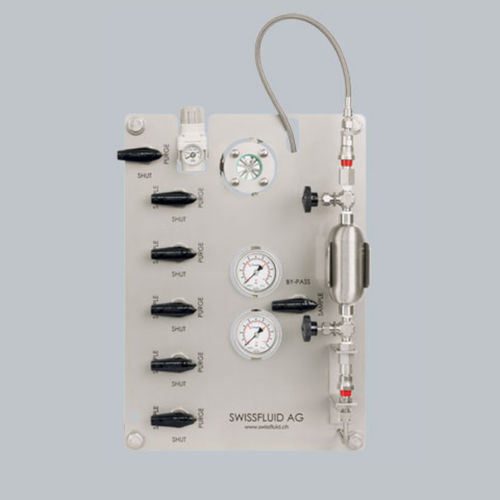 Liquid sampling system - SSO-P - Swissfluid AG - gas / stainless steel