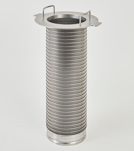 Cylindrical wedge wire screen - Trislot n.v.