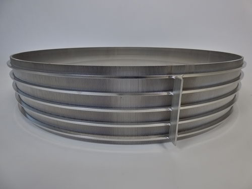 Wedge wire filter - Trislot n.v. - water / for wastewater / for beer