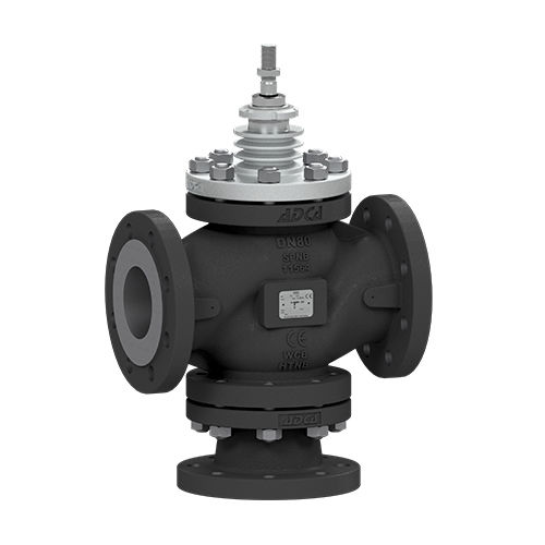 3-way valve - V303 - VALSTEAM ADCA Engineering S.A. - globe / pneumatic / electric